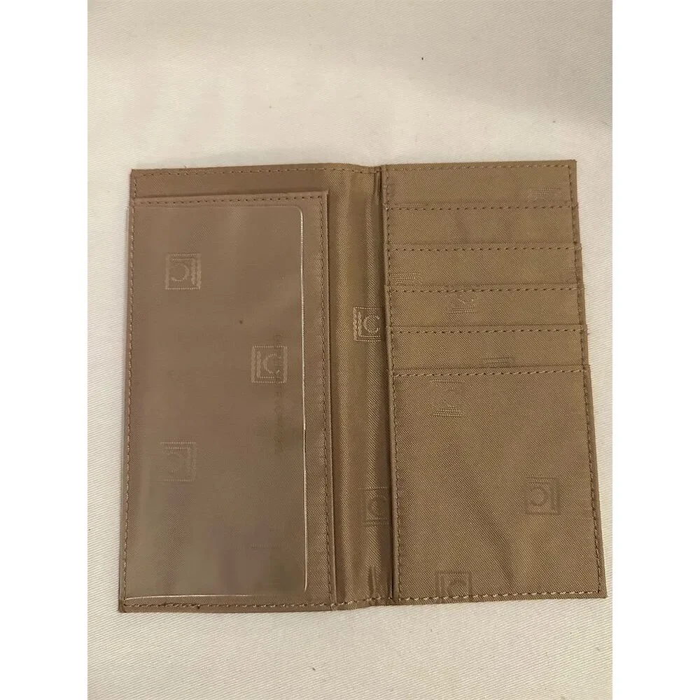 Liz Claiborne Women's Brown Python Animal Print Wallet